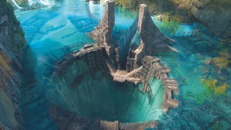 Fantasy environments modelling in 3D