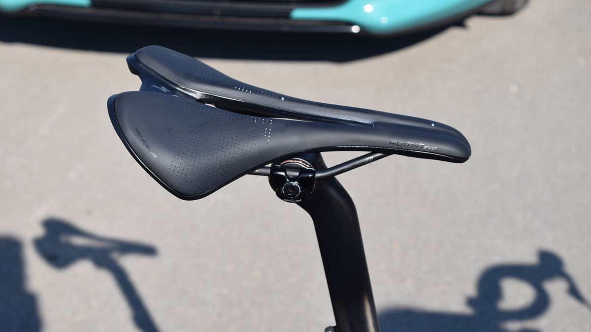 Sagan opts for an S-Works Romin Evo saddle