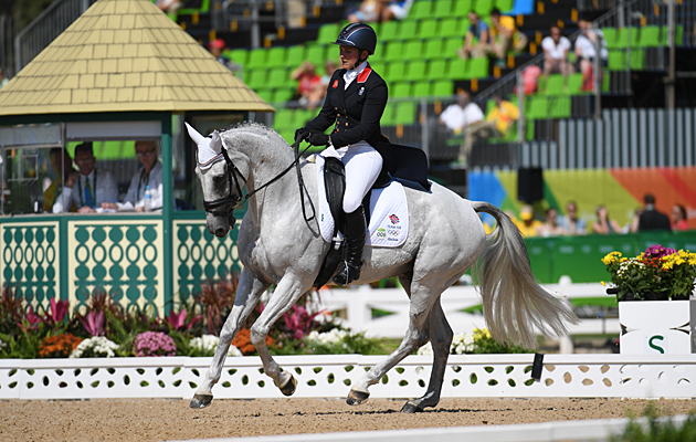 Gemma Tattersall Rio eventing dressage