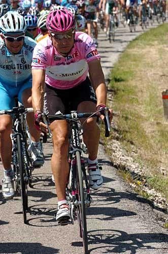Olaf Pollack (T-Mobile) wasn't going to hold onto the maglia rosa today