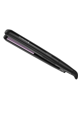 Amazon.com: Remington 1" Flat Iron, Hair Straightener With Anti-Static Technology, Rapid 30-Second Heat-Up, 60-Minute Auto Shut-Off, 30% Longer Ceramic Floating Plates, and Titanium-Ceramic Coating