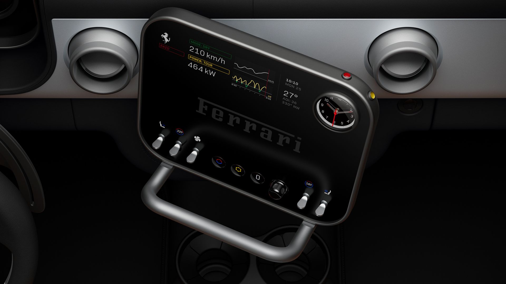 Ferrari Luce Interior