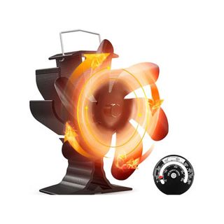 small four blade stove fan