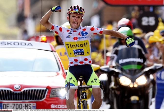 Rafal Majka (Tinkoff-Saxo) winner of stage 17 of the Tour de France