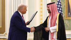 Donald Trump and Mohammed bin Salman