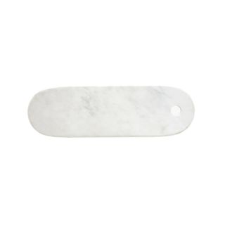 marble design oval serving board