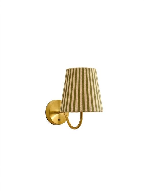 Lucia Rechargeable Striped Wall Light - Green