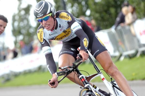 Dominique Cornu was another track specialist on a good day