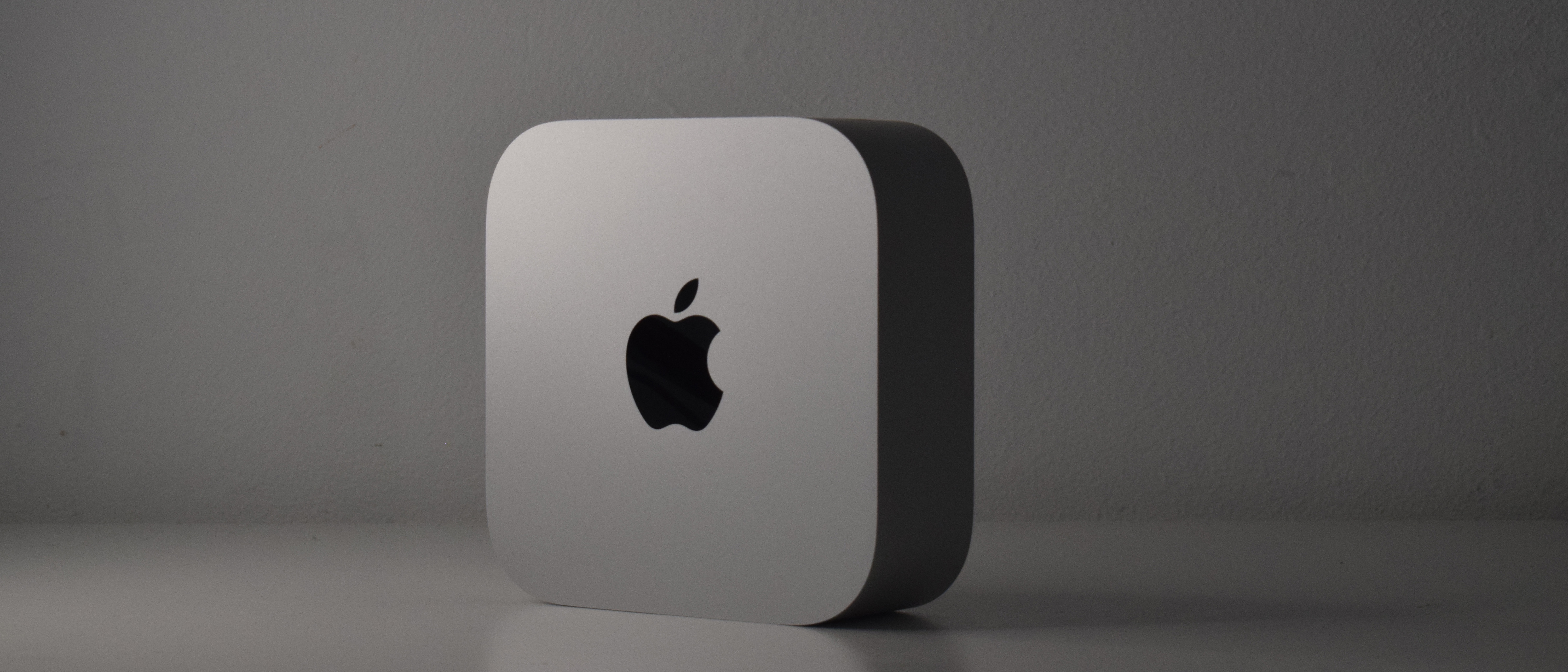 The Apple Mac Mini M4 on a desk
