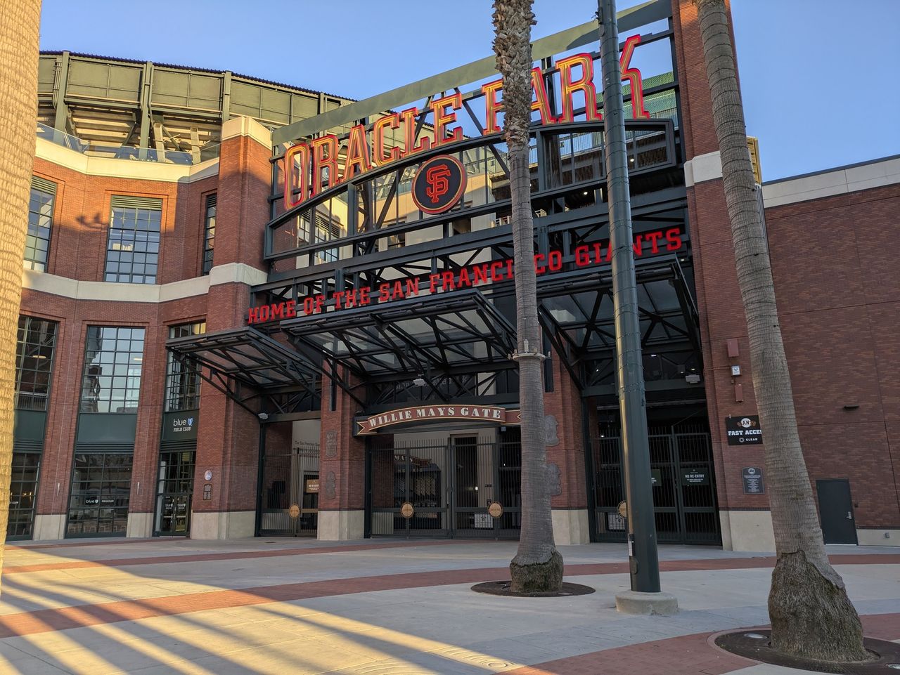 Oracle Park shot with Pixel 8a