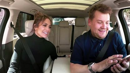 James Corden and J-Lo carpool karaoke