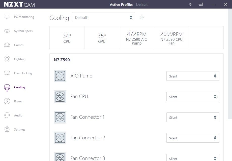 NZXT N7 Z590