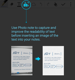 Photo-note tool
