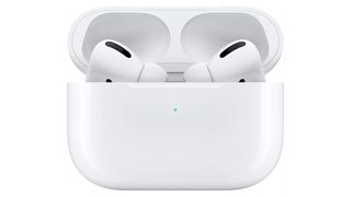 A photo of the Apple AirPod