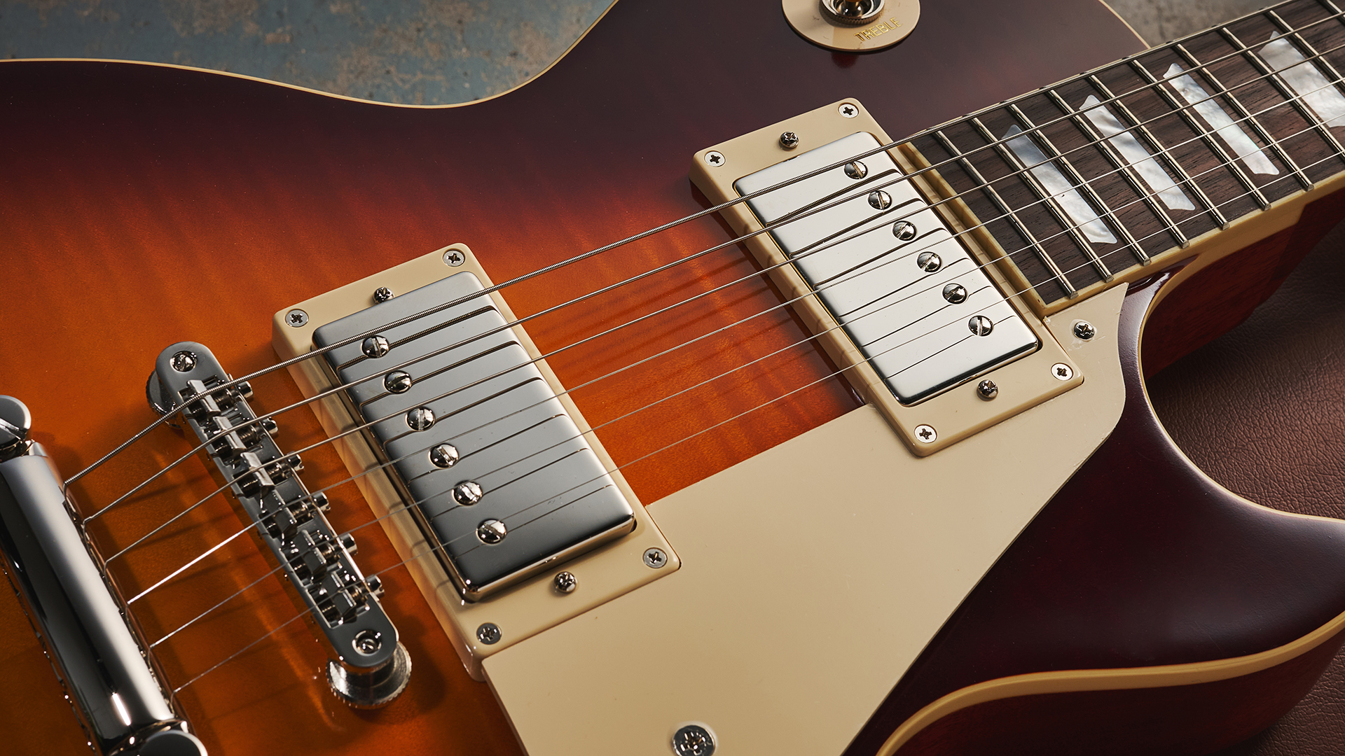 Epiphone Inspire by Gibson Custom 1959 Les Paul Washed Bourbon Burst