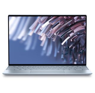 Dell XPS 13 valkoisella taustalla