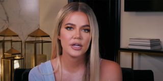 Khloe Kardashian in Keeping up with the Kardashians interview screenshot