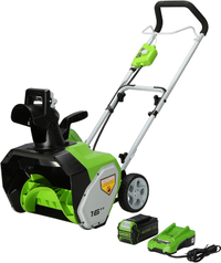 Greenworks 16” Cordless Snow Blower