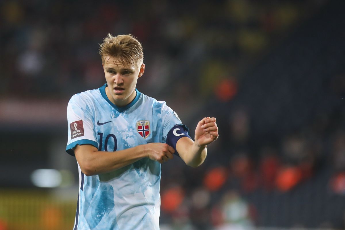 Norway captain Martin Odegaard, 2021