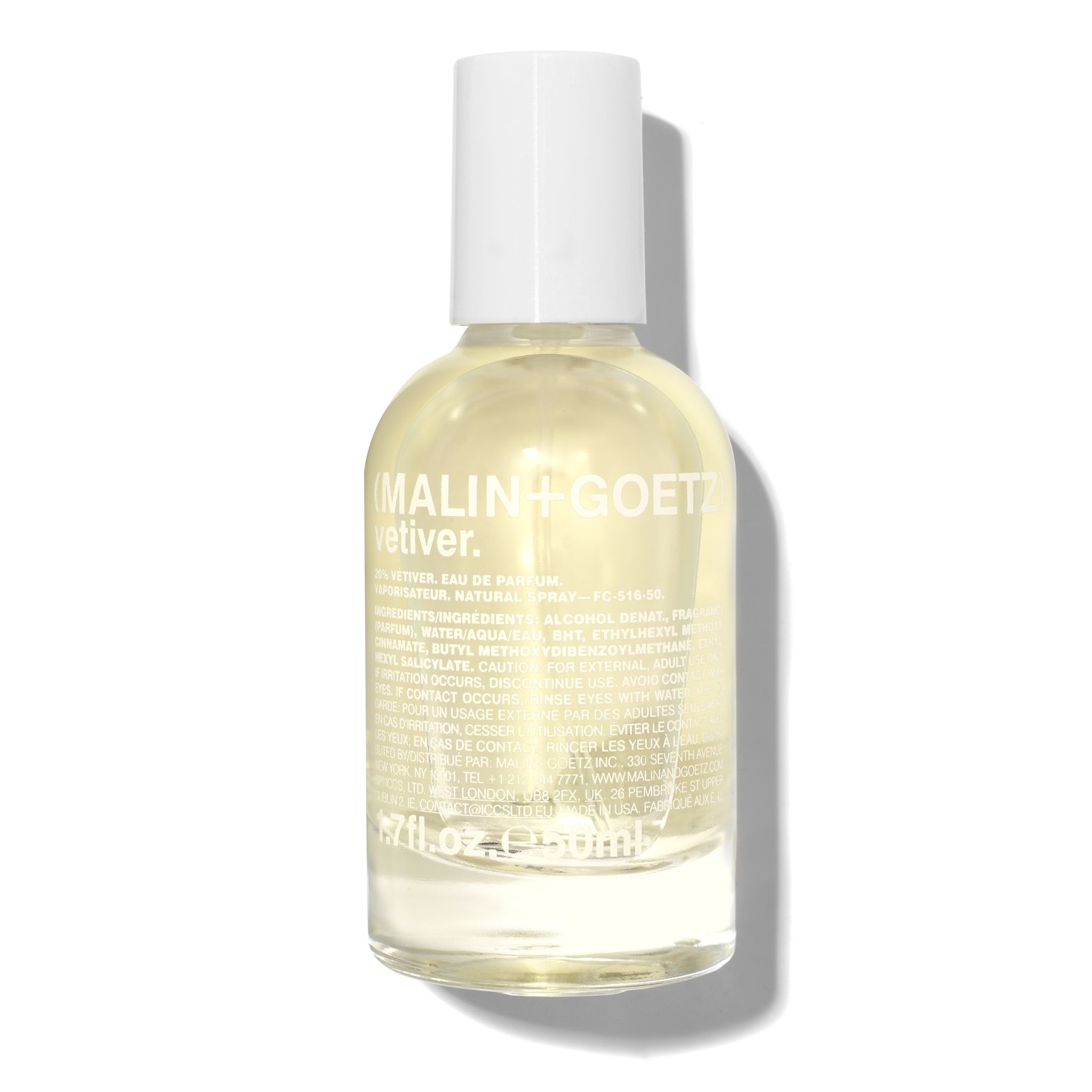 Malin + Goetz Vetiver Eau De Parfum 50ml