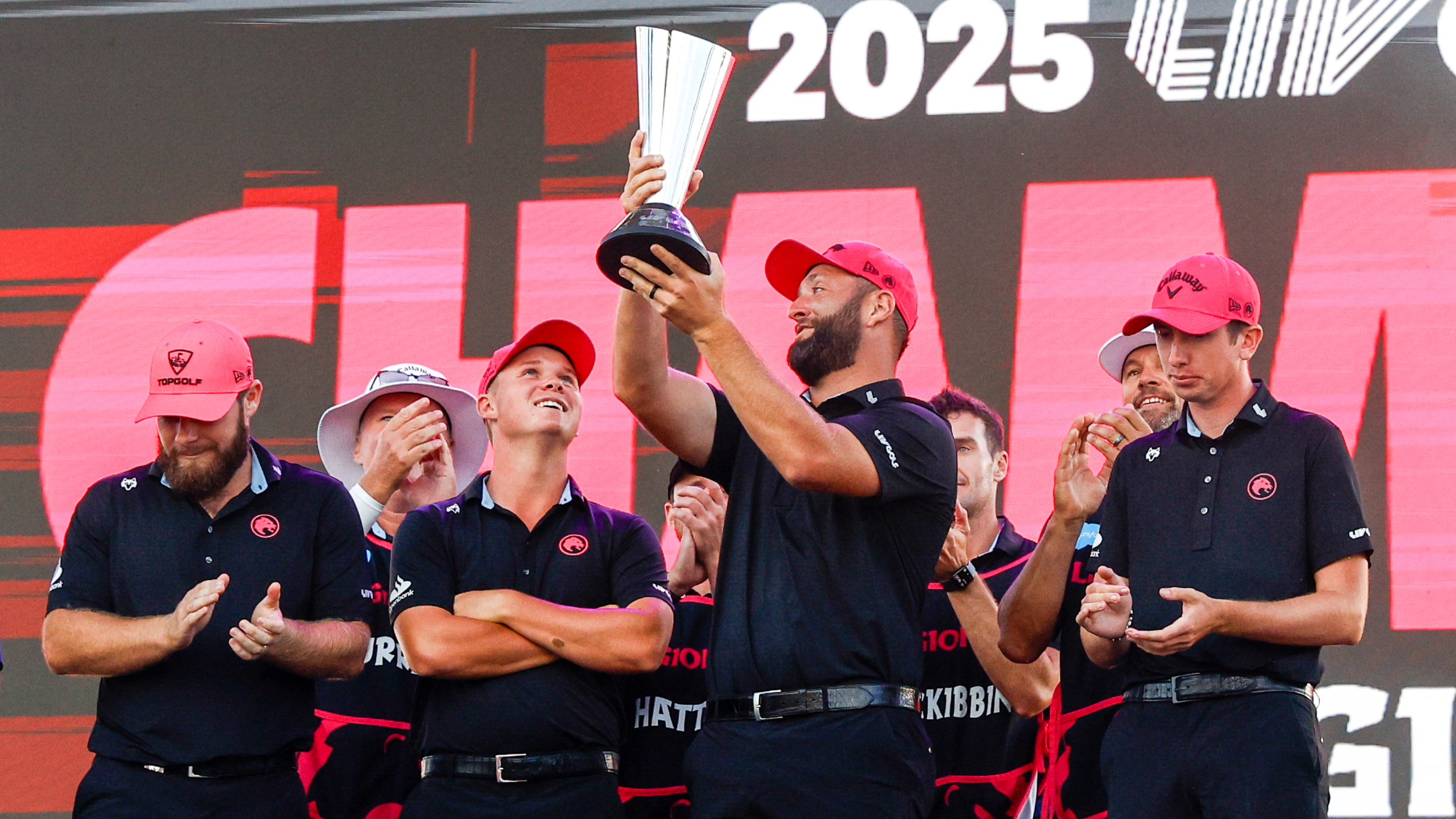 Legion XIII with the Team Championship trophy