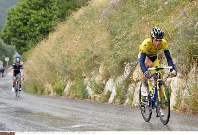 Alberto Contador (Tinkoff-Saxo) out on his own