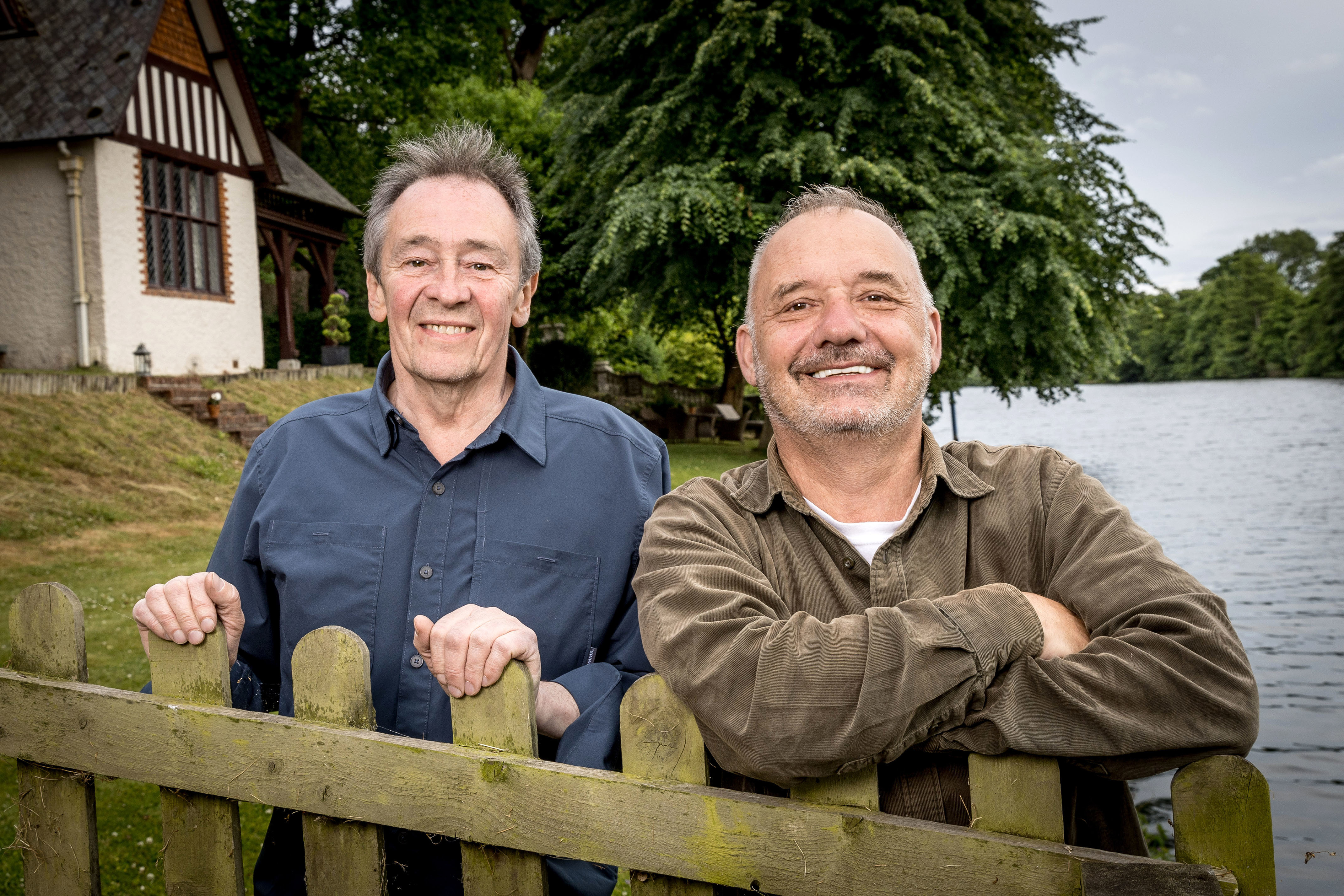 Paul and Bob discuss music by the River Thames