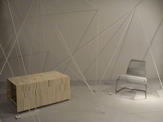 An exhibition and installation of furniture pieces by Oslo's National Academy of the Arts
