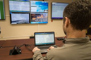 The updated system also provides the EOC with an improved means to distribute content from multiple sources, including up to nine laptops and two AirMedia devices.