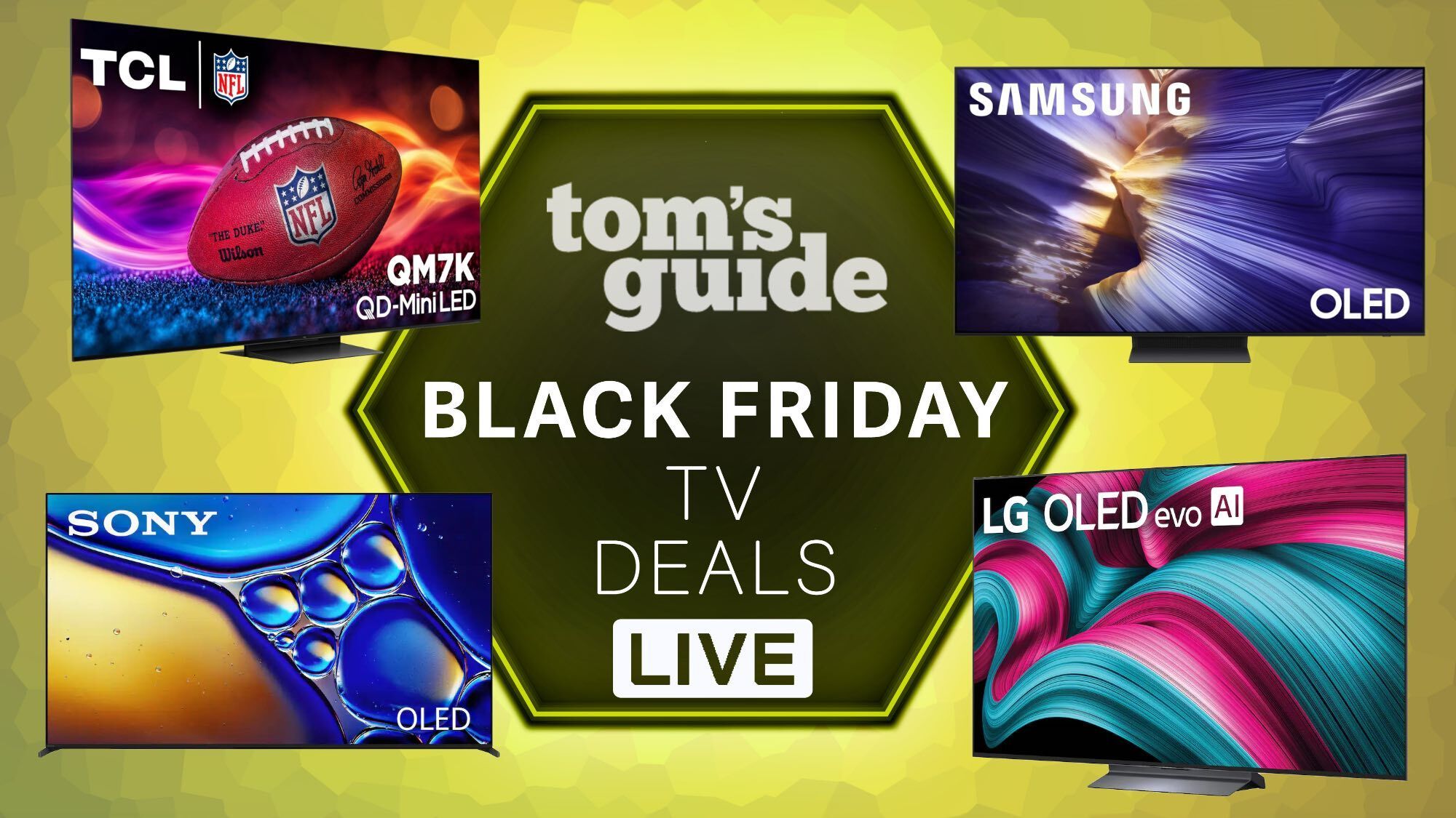 I'm tracking Black Friday TV deals LIVE — here are the best deals on 65-, 75- and 85-inch screens this year