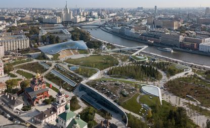 The new Zaryadye Park in Moscow