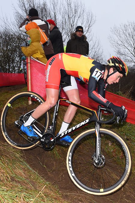 Sanne Cant on the descent