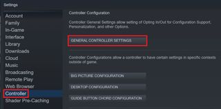 how to use PS5 controller on PC — select controller