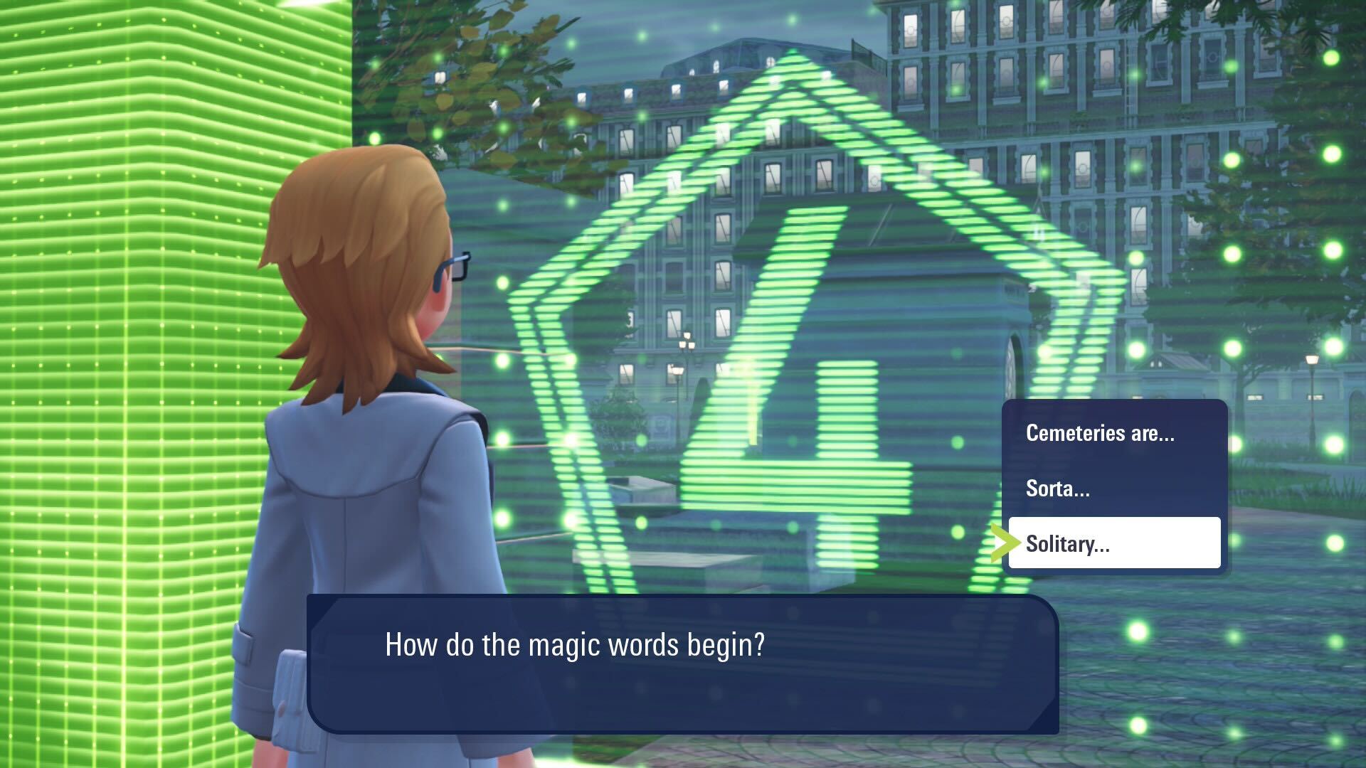 Sorta Scary Cemetery Story side quest in Pokemon Legends ZA