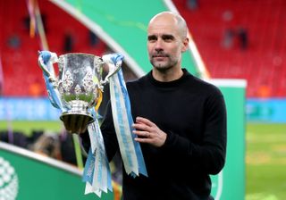 The 2021 Carabao Cup final could be played in front of 10,000 fans at Wembley (MIke Egerton/PA)