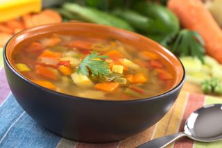 behealthy, vegetable, soup, low-calorie-density