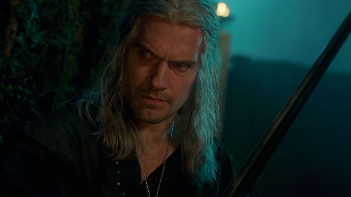 Henry Cavill as Geralt in The Witcher