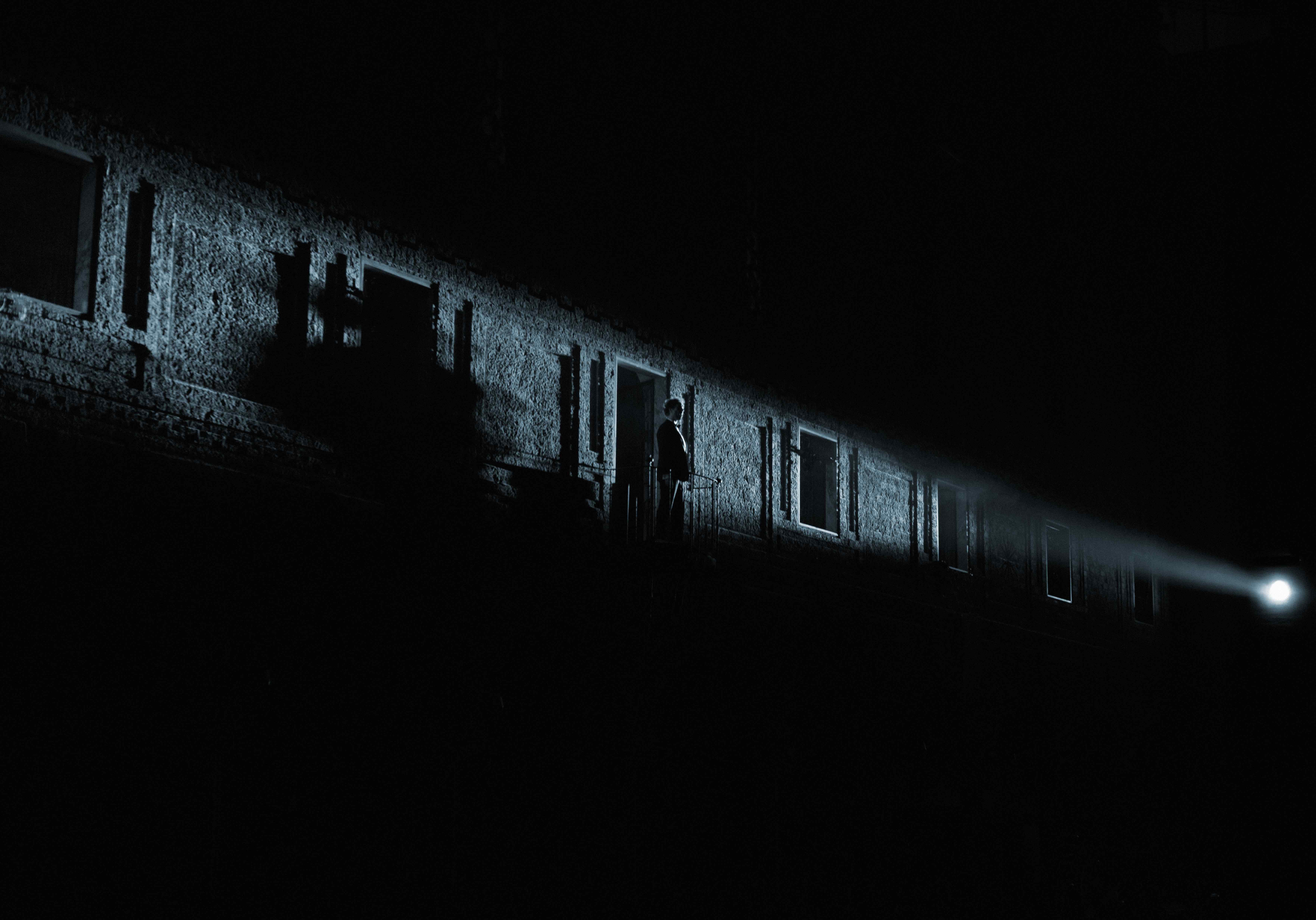 light projection in Stockholm City Hall