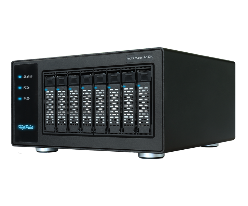 HighPoint launches a 492TB external NVMe RAID storage solution smaller ...
