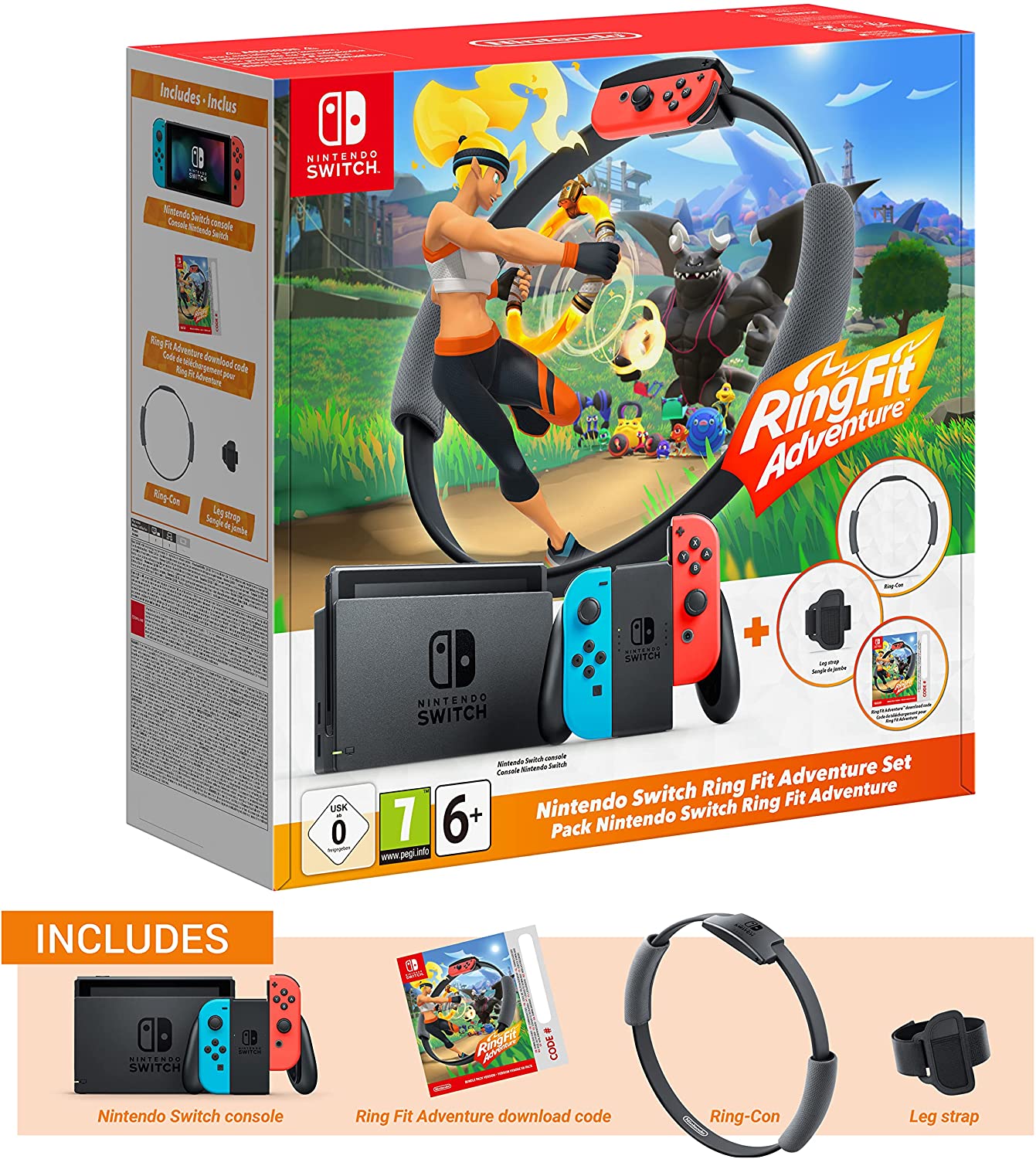 The Nintendo Switch and Ring Fit Adventure bundle