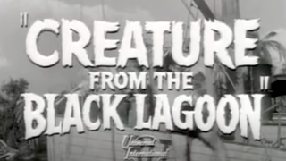 title screen from creature from the black lagoon