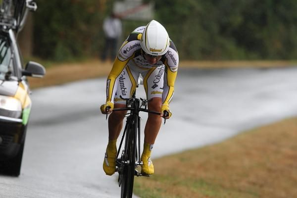 Ina-Yoko Teutenberg (Team Columbia-HTC) was second, less than one second behind Cromwell.