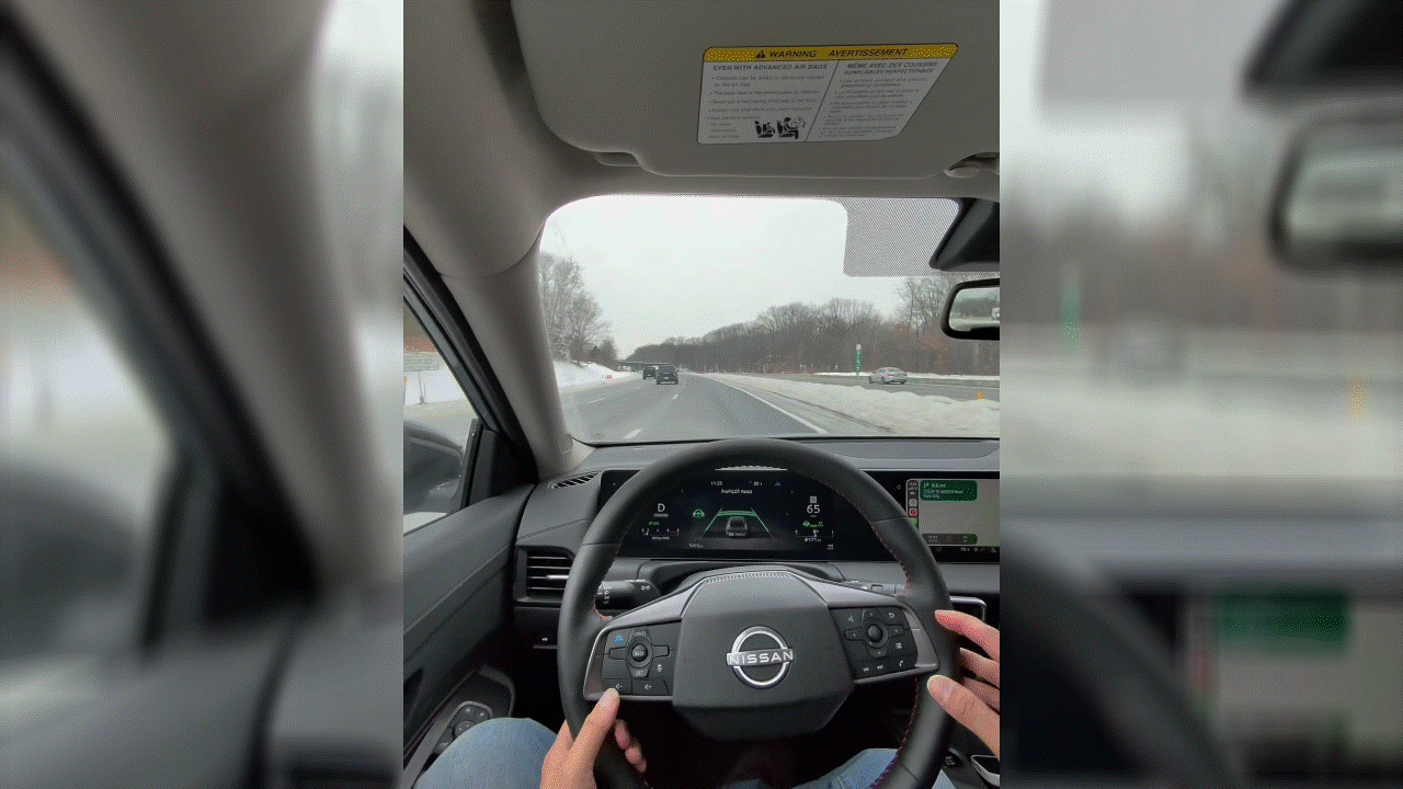 2026 Nissan Sentra running ProPilot Assist.