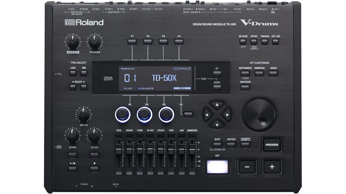 Roland TD-50X configurations