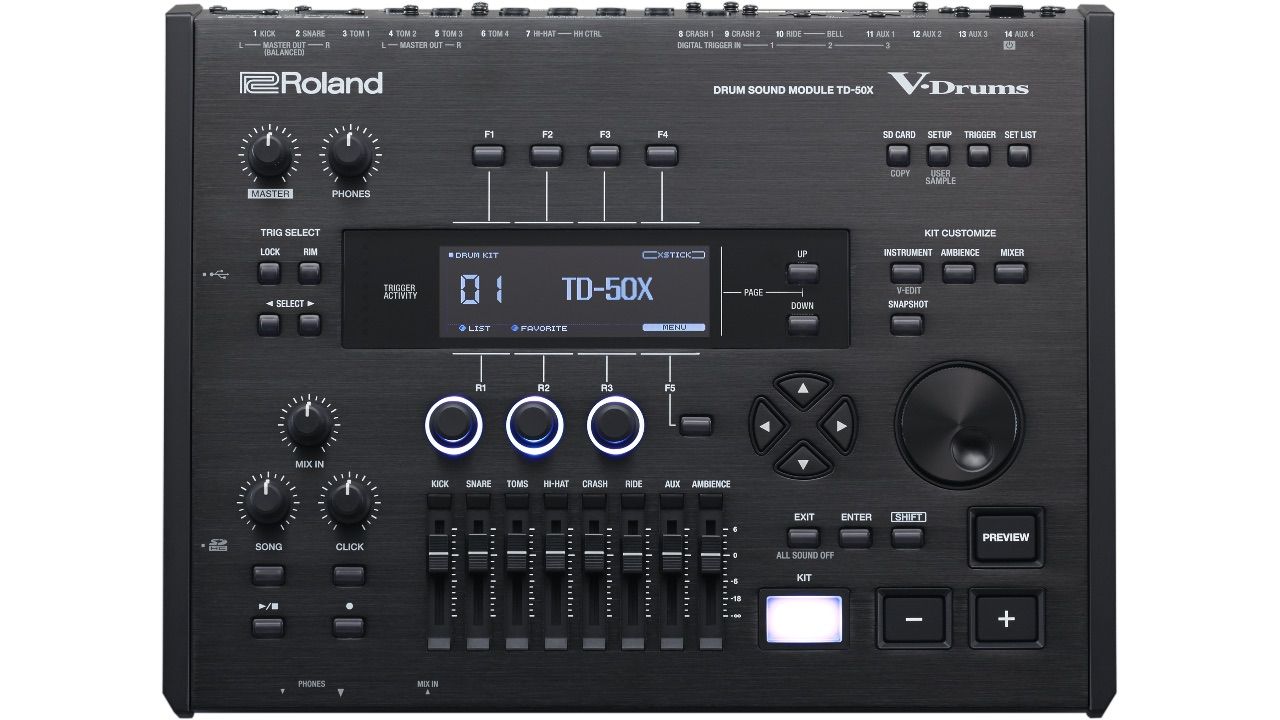Roland TD-50X configurations