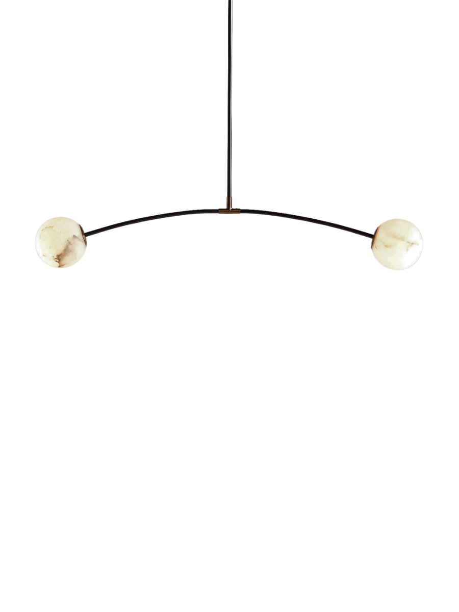 Traverse Alabaster Pendant Light