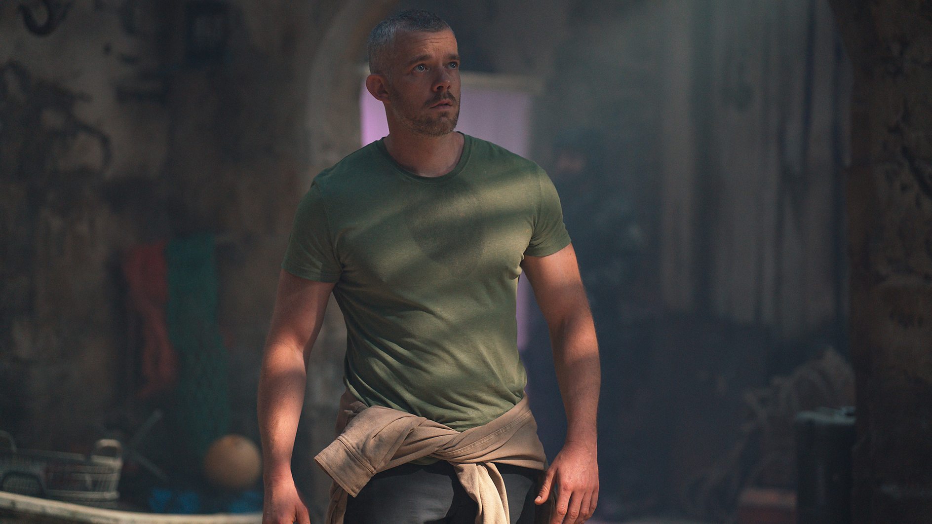 Russell Tovey as Barclay in The War Between the Land and the Sea.