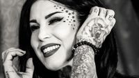 Kat Von D at Sephora, C.so Vittorio Emanuele Milan on April 8, 2017 in Milan, Italy. (Photo by Rosdiana Ciaravolo/Getty Images)