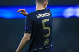 Jozo Simunovic is the current owner of the number five shirt at Celtic