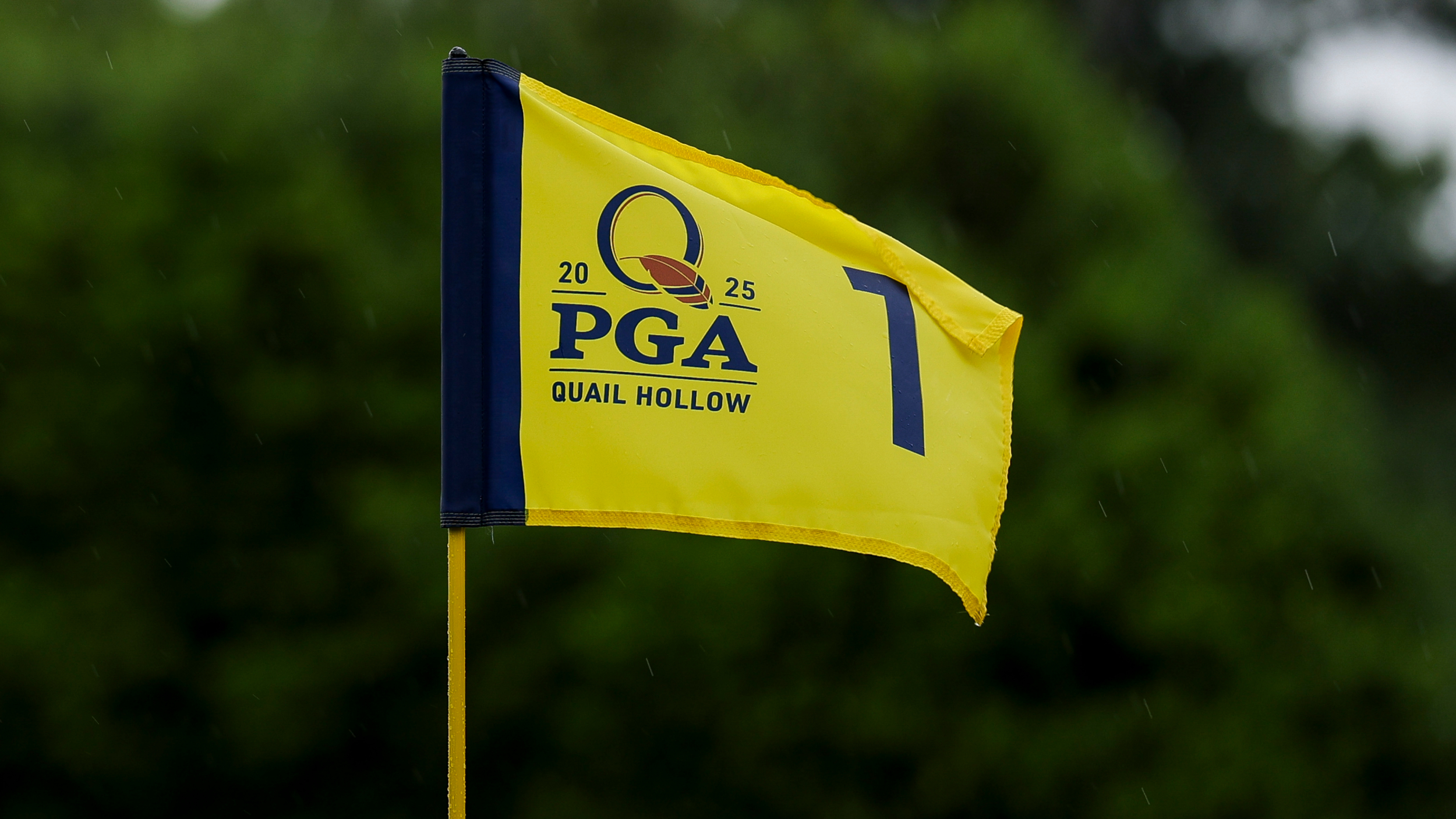 Image of a pin flag at the PGA Championship 